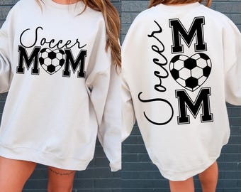 Soccer Mom SVG, PNG, Game Day Shirt Designs (Digital Download)