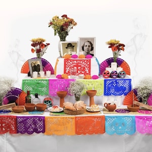 Jour des Morts « Día de Muertos » - Tout ce dont vous avez besoin pour monter votre autel/offrande - Kit traditionnel