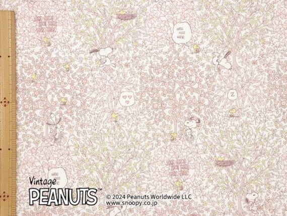 Liberty Japan Tana Lawn Peanuts™snoopy 2024ss woodstock Day
