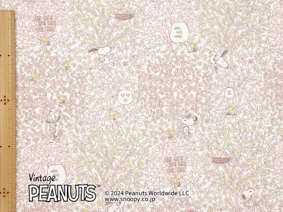 Liberty Japan Tana Lawn Peanuts™snoopy 2024ss woodstock Day