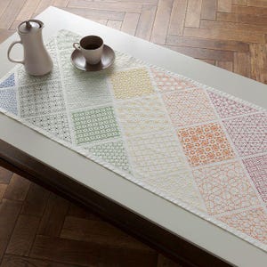 Sashiko-tafelset Japanse sashiko < Diamonds >