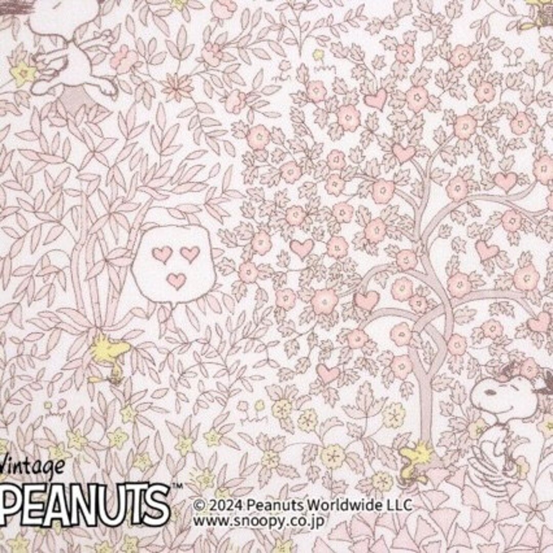 Liberty Japan Tana Lawn Peanuts™snoopy 2024ss woodstock Day