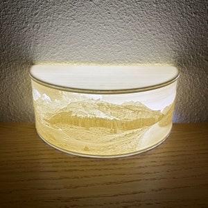 Photo Lamp Personalized / Custom 3D Printed Memory Lamp image 8