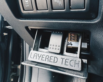Customizable Hidden Switch Panels for 2015-2024 Subaru&#39;s (Free Shipping)