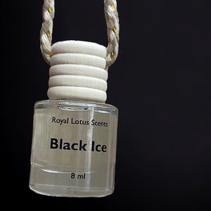 Difusor de ar para carro com suspensão Black Ice - Aromatizador de ar para carro