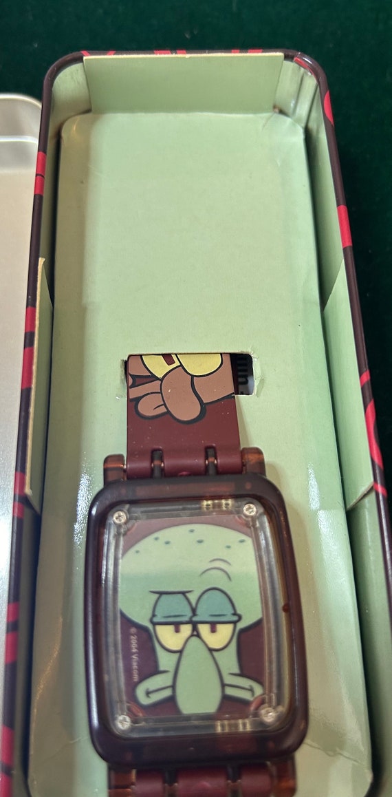 Unisex Children s Sponge Bob Squidward Watch Digital Etsy Australia