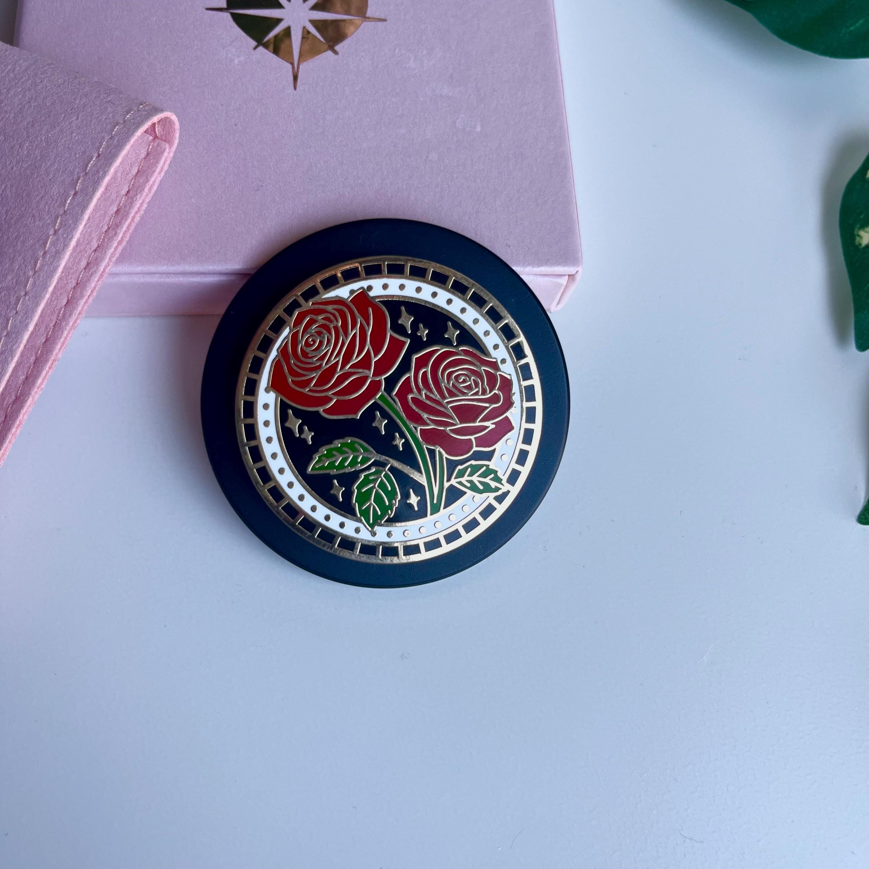 Kinde grip with roses mobile grip kindle holder bookish gift books lover reader gift best friend book gift kindle accessories mobile support