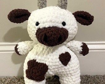 Cow Amigurumi Crochet Pattern: Plushie Toy (PDF Pattern)