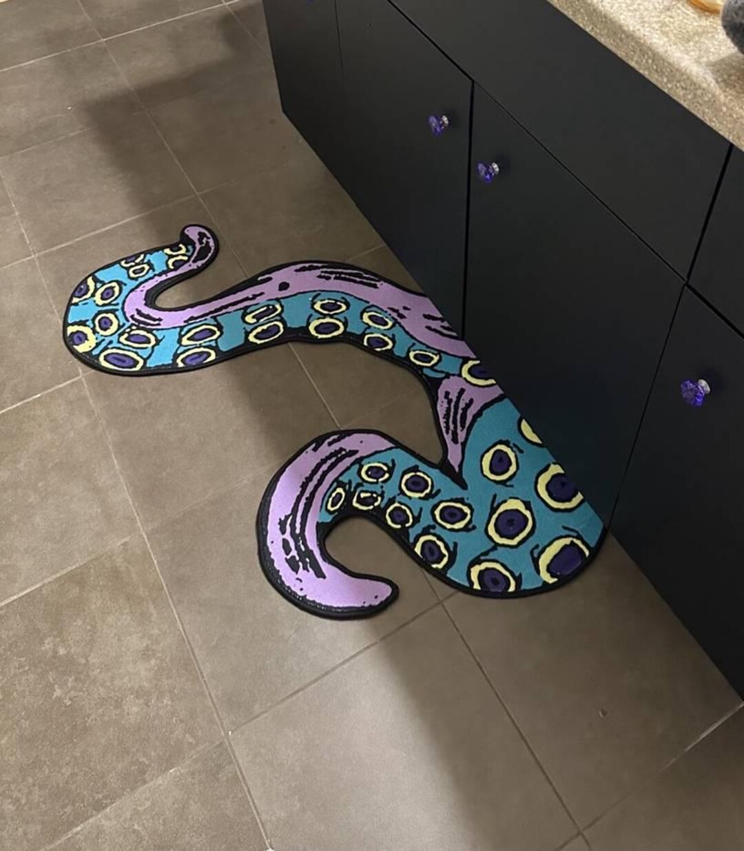 Tentacle Abyss Area Rug NCU0DV7730