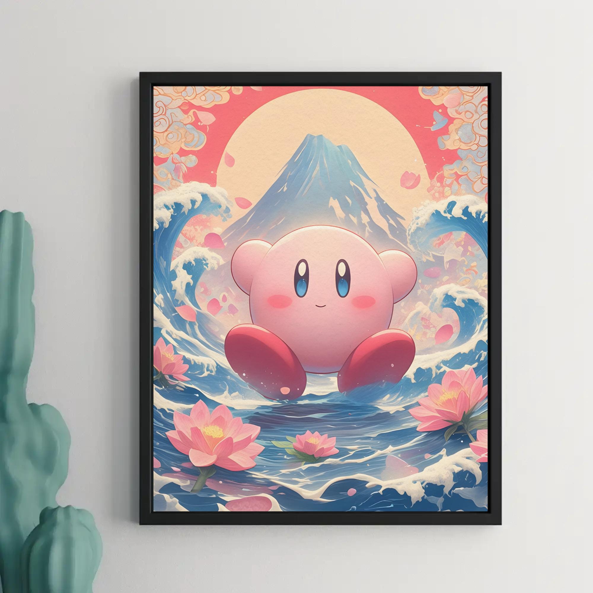 星のこカービィ　アニメポスター カービィのポスター（日本語）、アニメポスター - Etsy 日本