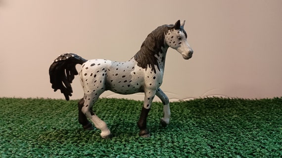 Figurine Schleich 13981 Étalon Arabe Noir - Horse Club | Pour Enfants Dès 5 Ans
