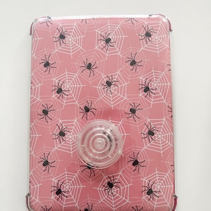 Kindle Insert for Clear Case Happy Halloween Spider Web Aesthetic Boo Spooky Read Books Paperwhite Colorsoft Basic eReader Fall Case Cases