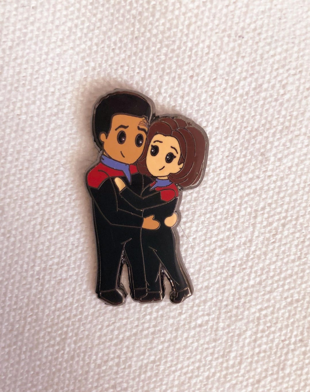 Hard Enamel Pin - Command Dynamics - Janewayxchakotay - Etsy