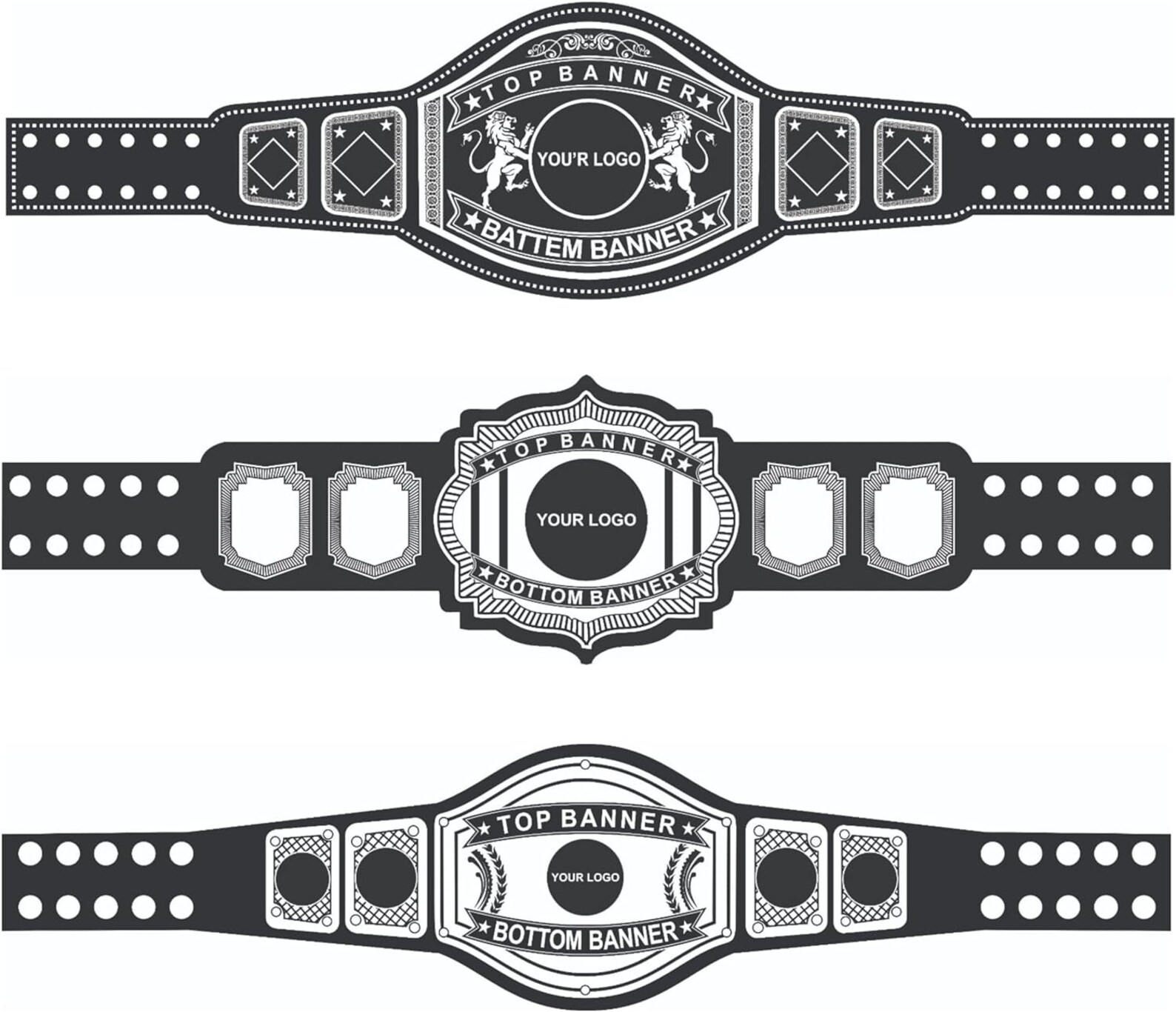 Design Your Perfect Championship Belt With Personalized Text, Name, and ...