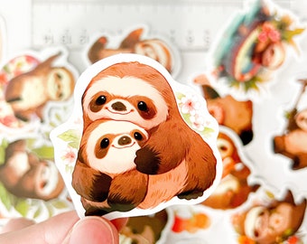 Cute Sloth Stickers