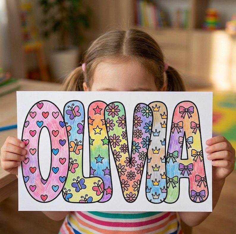 custom name coloring, girls slumber party, birthday coloring, girls party activity, kids activity page, Birthday Party Favors, custom student name, classroom coloring, custom student name, sleepover printable custom name, custom coloring