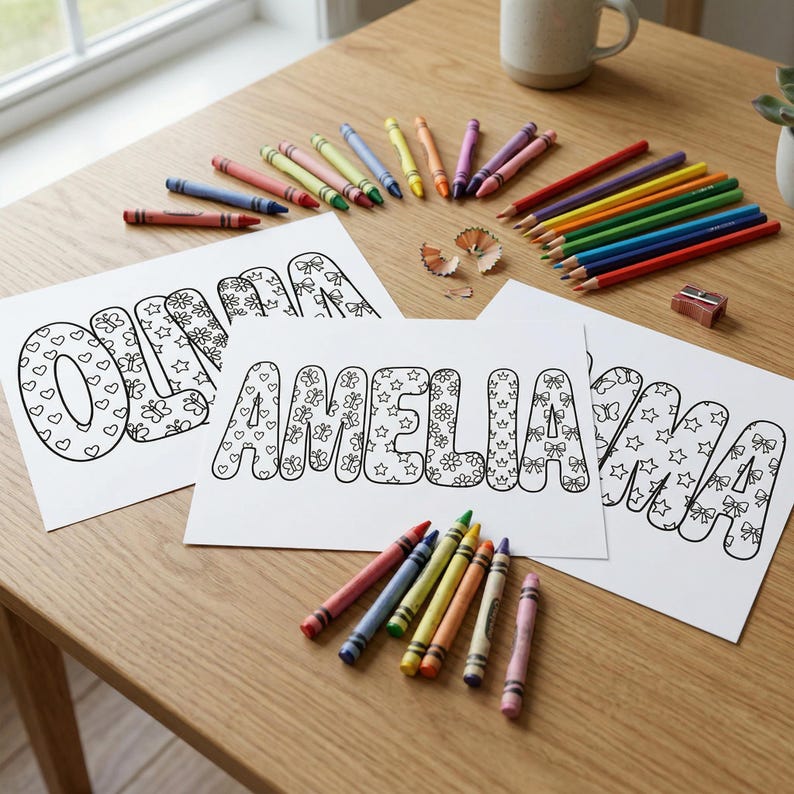 custom name coloring, girls slumber party, birthday coloring, girls party activity, kids activity page, Birthday Party Favors, custom student name, classroom coloring, custom student name, sleepover printable custom name, custom coloring