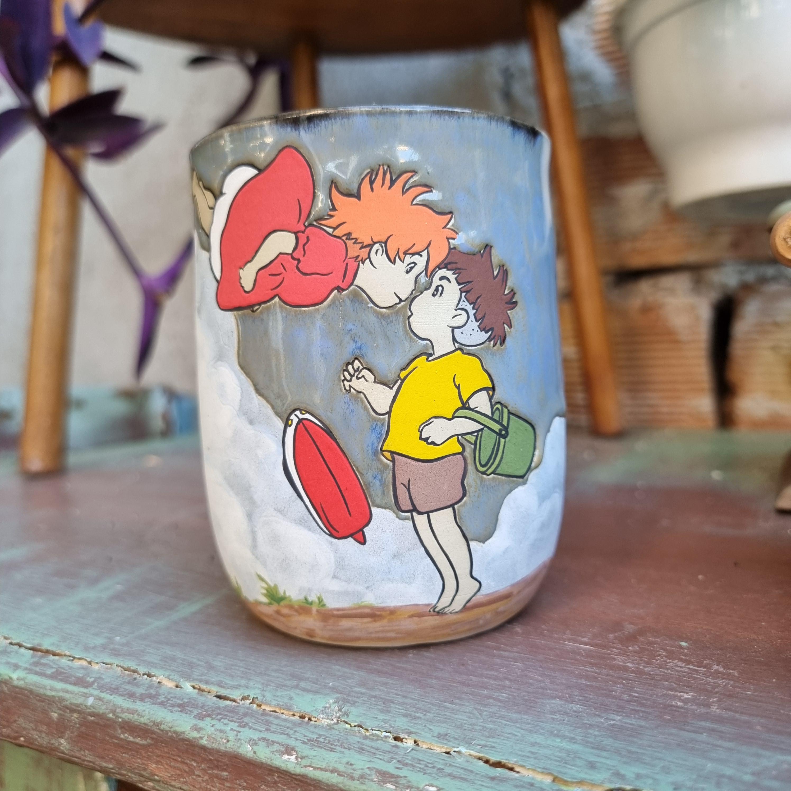 Ponyo mug - Etsy 日本