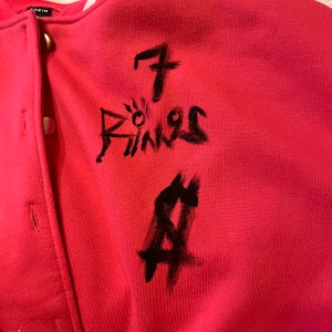 Ariana Grande 7 Rings Inspired Jacket image 7