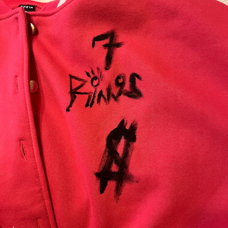 Ariana Grande 7 Rings Inspired Jacket image 7