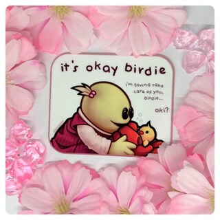 Willow Gifts Tazza In Ceramica 325 Ml Con Scritta Inglese 'It's Okay Birdie', Lavabile In Lavastoviglie E Microonde