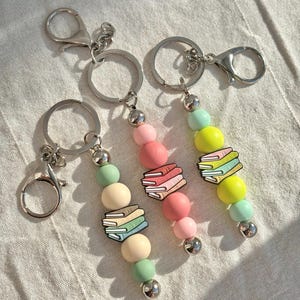 Libro de pulseras | Pulsera llavero | Perlas de silicona | | Neutro | Encanto | Accesorios | Ideas de regalos | Mamá | Amigo | Maestro