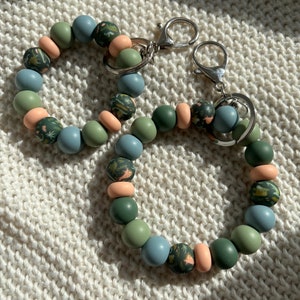 Pulseras | Llaveros | Perlas de silicona | Pulsera | Verde | Niño | Dinosaurio | Accesorios | Ideas de regalos | Júnior | Amigo | Maestro