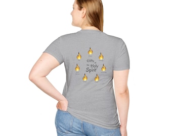 Gifts of the Holy Spirit Unisex Softstyle T-Shirt, Confirmation shirt, Confirmation gift