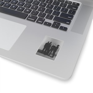 1975 Sticker | Matty Healy George Daniel Ross Macdonald Adam Hann Band Photoshoot Sticker - For Laptop, Water Bottle, Computer