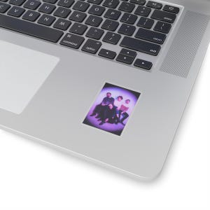 1975 Sticker | Matty Healy George Daniel Ross Macdonald Adam Hann Band Photoshoot Sticker - For Laptop, Water Bottle, Computer