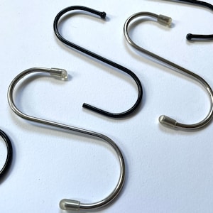 S Hook for Hanging Plants Towel Organization and Supplies for Hanging Plant Macrame Holder Metal Craft Hook S Shaped Hook for Plant Hanger