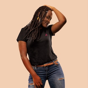 Clit Tee, Funny Women&#39;s Graphic Shirt, Feminist Humor Top, Abstract Female Anatomy T-Shirt, Ladies Empowerment Tee, Naughty Feminine