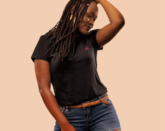 Camiseta de clítoris, divertida camiseta gráfica para mujer, top con humor feminista, camiseta abstracta de anatomía femenina, camiseta de empoderamiento femenino, feminidad traviesa