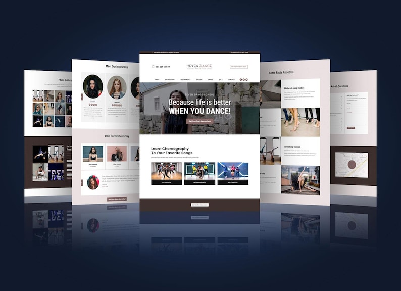 Custom website design service focused on brand storytelling and visual identity. Professional designer creating modern, user-friendly websites that connect with your audience. Includes color palette, typography, and layout design matching your brand. Ideal for small business owners, freelancers, and content creators.