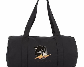 Organic duffel bag - "Still believe"