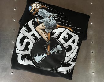 Eco-friendly sweatshirt - premium - thick 350g - unisex - size L - "Mono crazy" - Free delivery in Paris