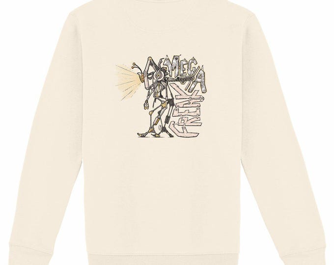 Eco-friendly sweatshirt - premium - thick 350g - unisex - "MecaFreak 2"