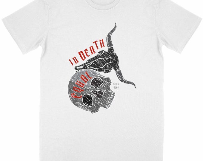 Organic cotton T-shirt - Unisex – 150g – “Equal in Death”
