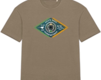 Organic t-shirt - oversize - premium - 220g - Unisex – "streetwear skates"