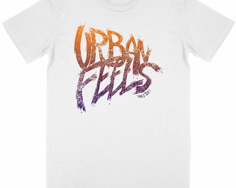 Unisex Organic Cotton T-Shirt – Urban Streetwear – Urban Feels – Artistic Design