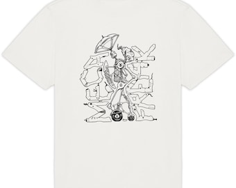 Organic t-shirt - oversize - premium - 220g - Unisex - mecafreak 1