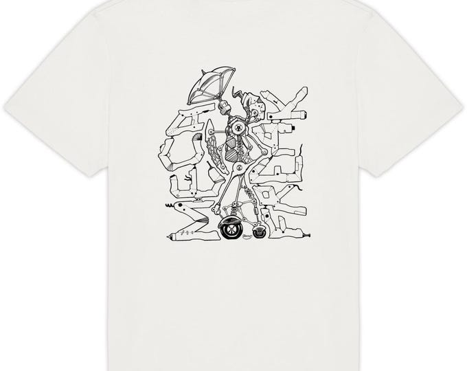 Organic t-shirt - oversize - premium - 220g - Unisex - mecafreak 1