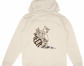 Eco-friendly premium hoodie - 350g - unisex - "MecaFreak 3"