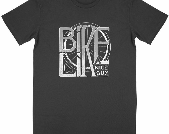 Organic cotton T-shirt - Unisex – 150g - "Bike like Nice Guy"
