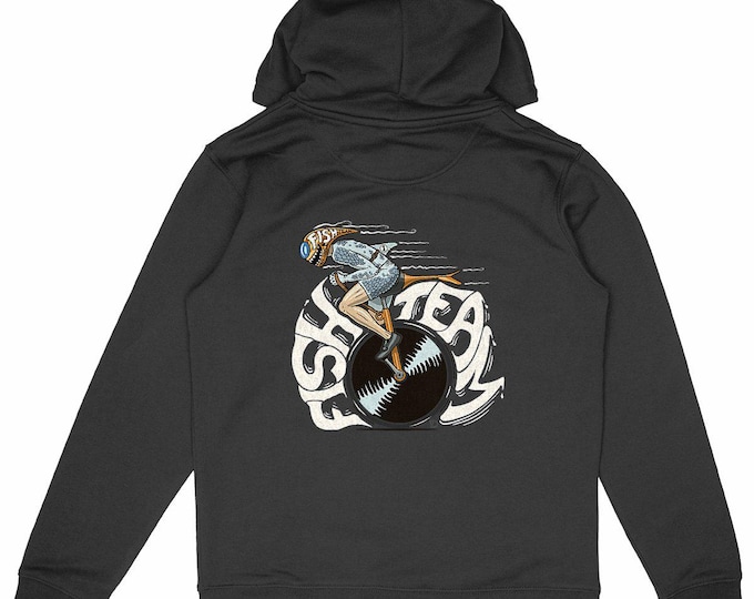 Eco-friendly premium hoodie - thick 350g - unisex - "Mono crazy"