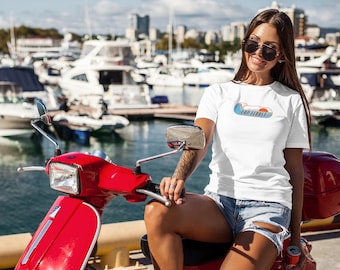 Unisex organic surf t-shirt – Cap-Ferret Session – ethical cotton – original design