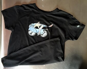 Unisex organic cotton cycling t-shirt – "Aero Bike" – Free delivery in Paris