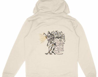 Eco-friendly premium hoodie - 350g - unisex - "MecaFreak 2"