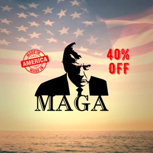 Trump Mugshot MAGA 2024 Metal Sign / Trump 2024 sign / Election Sign / Conservative Sign / Republican Sign / Make America Great Again