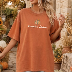 Patchwork Pumpkin,  comfort colors shirt, patchwork pumpkin shirt, boho fall tee, cottagecore autumn shirt, cute thanksgiving shirt,